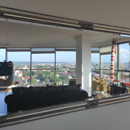 Luxury Apartment In Skyscraper วิลนีอุส ภายนอก รูปภาพ