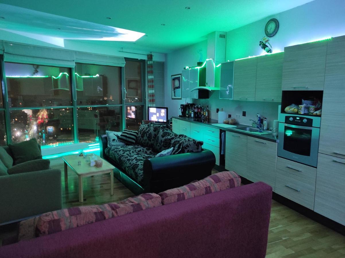 Luxury Apartment In Skyscraper วิลนีอุส ภายนอก รูปภาพ